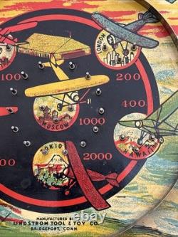 Lindstrom's Airways Pinball Game withBingo 36 Bagatelle Games Lindstrom 1934 Game