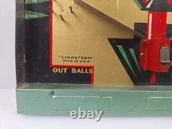 Lindstroms BIg Star Game Bagatelle Vintage 30's USA Made Tabletop Pinball No 597