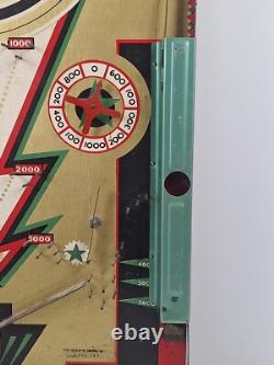 Lindstroms BIg Star Game Bagatelle Vintage 30's USA Made Tabletop Pinball No 597