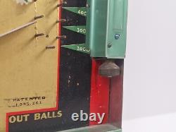 Lindstroms BIg Star Game Bagatelle Vintage 30's USA Made Tabletop Pinball No 597