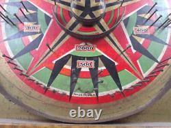 Lindstroms Gold Star Game Bagatelle Vintage 1934 USA Made Tabletop Pinball Marbl