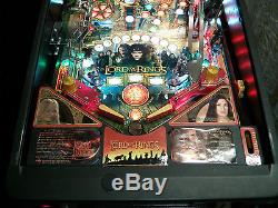 Lord of the Rings Pinball Machine Superb conditon, Led's & fully Serviced
