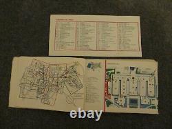 Lot(5) 1958 Brussels World Fair Exhibition Guidebook+ Map + 3 Pins Atomium Globe