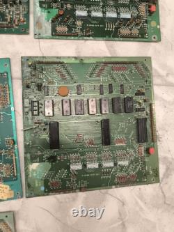 Lot Of 9 Bally Stern Pinball Mpu CPU Pcb Board AS-2518-35 133 17 CPU Hs