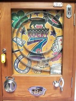 Lucky 7 Allwin Penny Arcade Pinball Machine (by Nostalgic Machines)