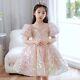 Luxury Party Green Gold Dresses Girls Photo Shoot Gown Evening Formal Lace Dress