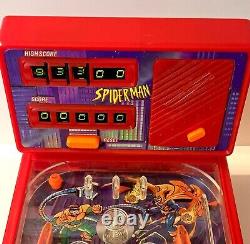 Marvel Spider-man Electronic Pinball Machine Arcade Game Spiderman Movie