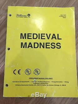 Medieval Madness 1997 Pinball Machine