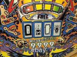 Metallica pinball machine NOS playfield PROTOTYPE Stern SUPER RARE New Old Stock