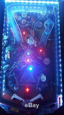 MightyMast Star Galaxy Pinball Machine CUSTOMIZED REDUCED