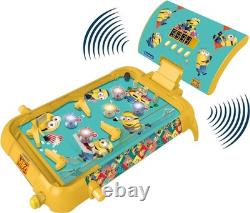 Minions Pinball Machine with Sound & Light Effects Perfect for Kids & Families