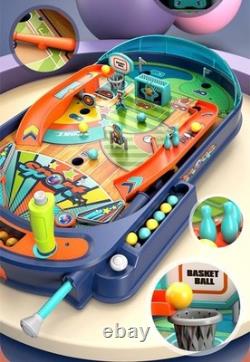 Momoao Kids' Pinball Machine Scramble Game Toy, Board Game, Marble Machine