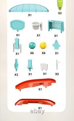 Momoao Kids' Pinball Machine Scramble Game Toy, Board Game, Marble Machine