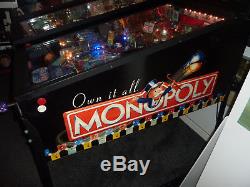 Monopoly pinball machine in great working order