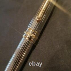 Montblanc Meisterstuck Sterling 925 Pin Stripe Roller ball Pen