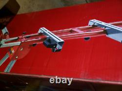 NEW RED Scheppach UMF1600 Pinball Playfield workbench & works as mitre saw stand