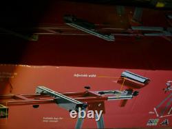 NEW RED Scheppach UMF1600 Pinball Playfield workbench & works as mitre saw stand