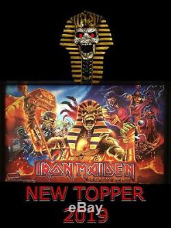 NEW for 2019 Iron Maiden Pinball Machine Topper Lighted