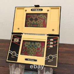 NINTENDO GAME AND & WATCH PINBALL Multi Screen 1983 Direct From Japan Very Rare