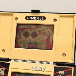 NINTENDO GAME AND & WATCH PINBALL Multi Screen 1983 Direct From Japan Very Rare