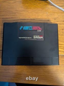 Neo Geo Aes Neo SD Cartridge Box and Manual Rarely Used In Excellent Condition