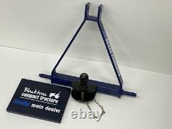 New 50mm Ball & Pin Tow Bar Frame For Compact Tractor, Solis, John Deere, Iseki