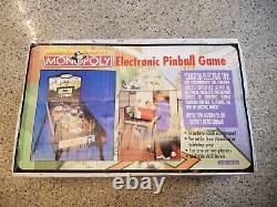 New Hasbro Electronic MONOPOLY Pinball DELUXE from 2000 WithLegs Vintage