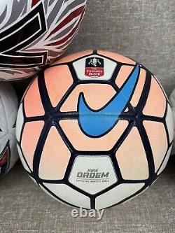 Nike Ordem 3 2015/16 English FA Cup Official Match Ball Football Size 5 OMB