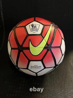 Nike Ordem Premier League 2015/16 Official Match Ball. NUFC football Memorabilia
