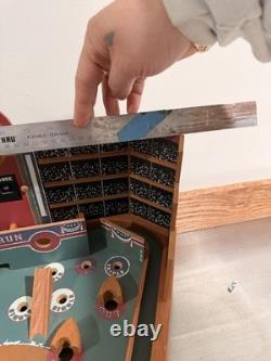 Old Century Wooden Baseball Pinball Style Game 2002 Tested See Description