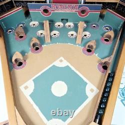 Old Century Wooden Baseball Pinball Style Game Original Version Good Condition