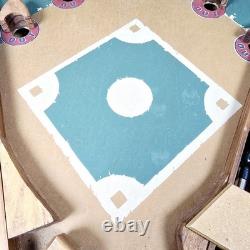 Old Century Wooden Baseball Pinball Style Game Original Version Good Condition