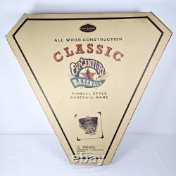 Old Century Wooden Baseball Pinball Style Game Original Version Good Condition