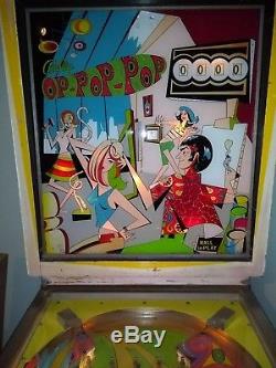 Op Pop Pop pinball machine