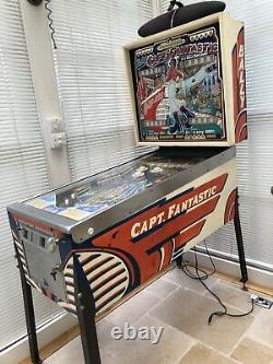 Original 1976 Bally Captain Fantastic Pinball Machine
