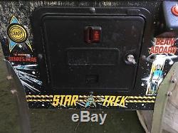 Original Star Trek Pinball Machine Data East 1991