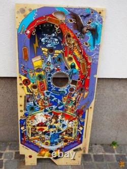 Original playfield for Tales of the Arabian Nights (TOTAN) pinball machine