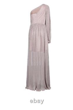 PETER PILOTTO Peter Pilotto rose lurex Long dress gown size 6UK RRP £2000
