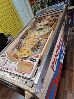 PINBALL Pinball machine by Stern 1977 Bottom Incl. Chime unit