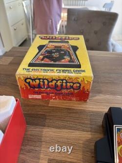 Parker Bros Wildfire Vintage Pinball Game Boxed Working -