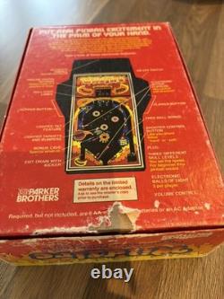Parker Bros Wildfire Vintage Pinball Game Boxed Working -