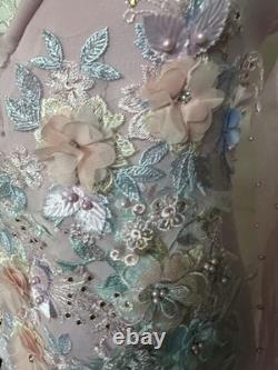 Pearl Carty Pink Embellished Dress For Special occasion