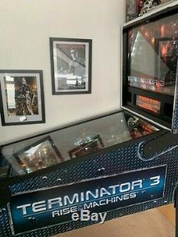 Pin Ball Machine Terminator 3 Rise of the Machines Coin operated immaculate