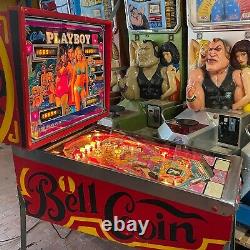 Pinball BALLY PlayBoy 1978 Flipper Play Boy Never Restorer 100% Working
