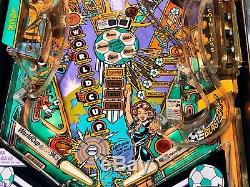 Pinball BALLY World Cup Soccer 1994 Flipper 100% Work. REVISIONED + All Manual