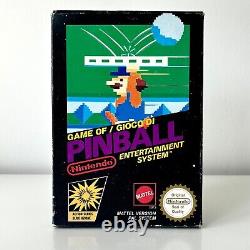 Pinball Black Box Mattel Nintendo NES VGC 9.2 PAL A 100% Original