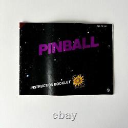 Pinball Black Box Mattel Nintendo NES VGC PAL A UK 100% Original