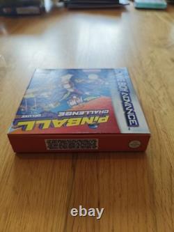 Pinball Challenge Deluxe Gba Gameboy Advance Game Boxed Complete With Protector