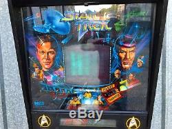 Pinball DataEast Star Trek 1991 Flipper USED 100% Working Free Set Gold Bolts