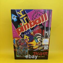 Pinball Fantasies Atari Jaguar Boxed & Complete